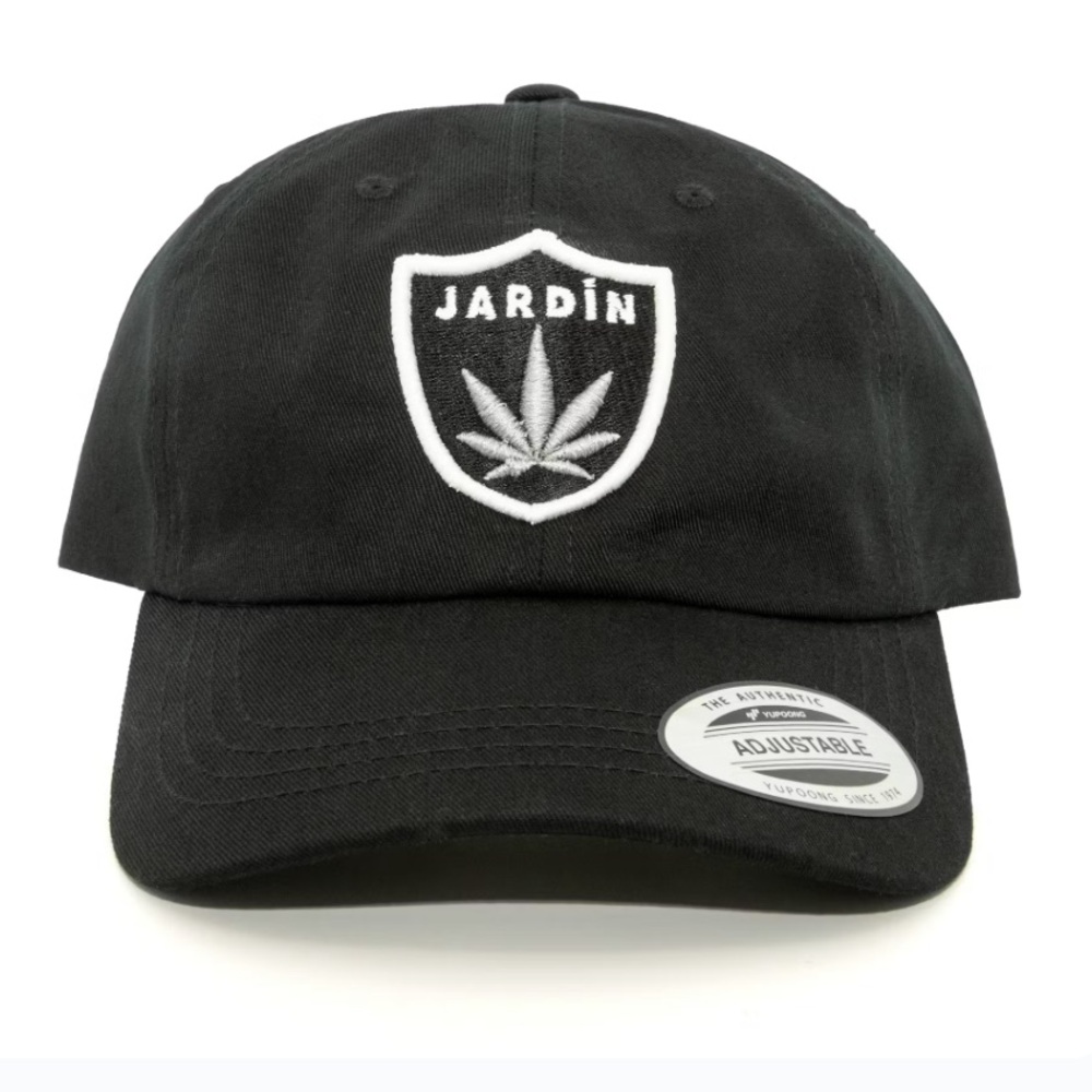 Jardin Dispensary Black Adjustable Cap